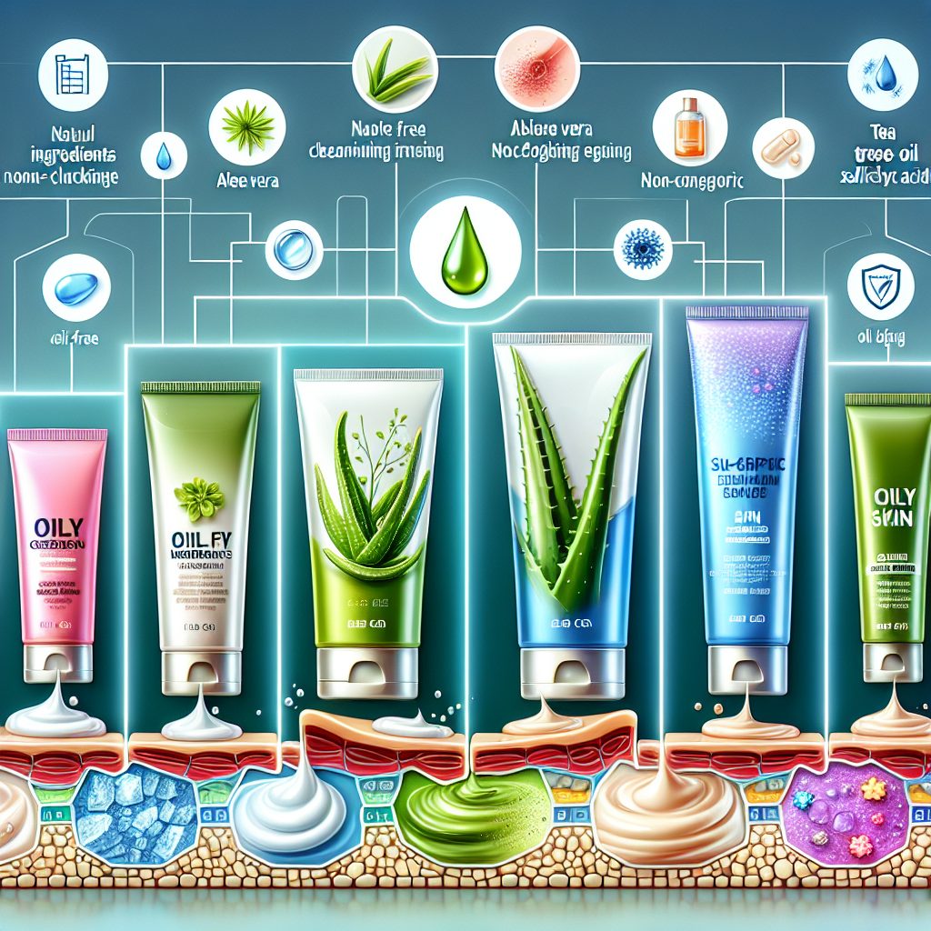 脂性肌に適した化粧水の特徴