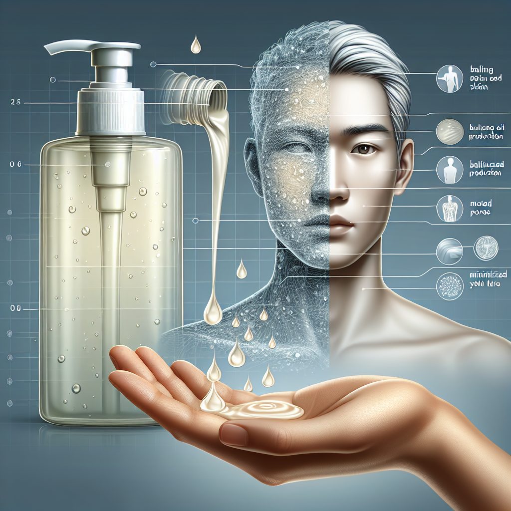 脂性肌向けの乳液の役割