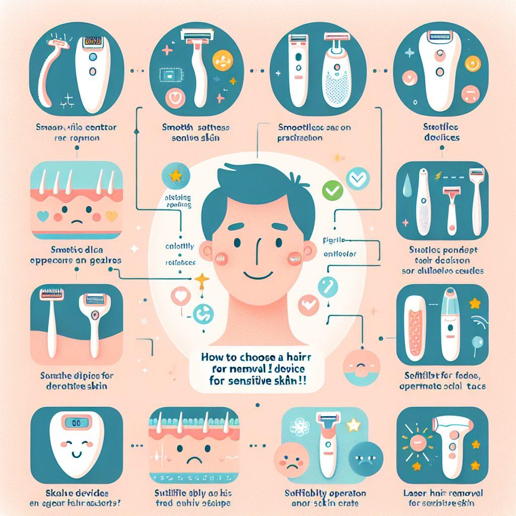 敏感肌に優しい脱毛器の選び方