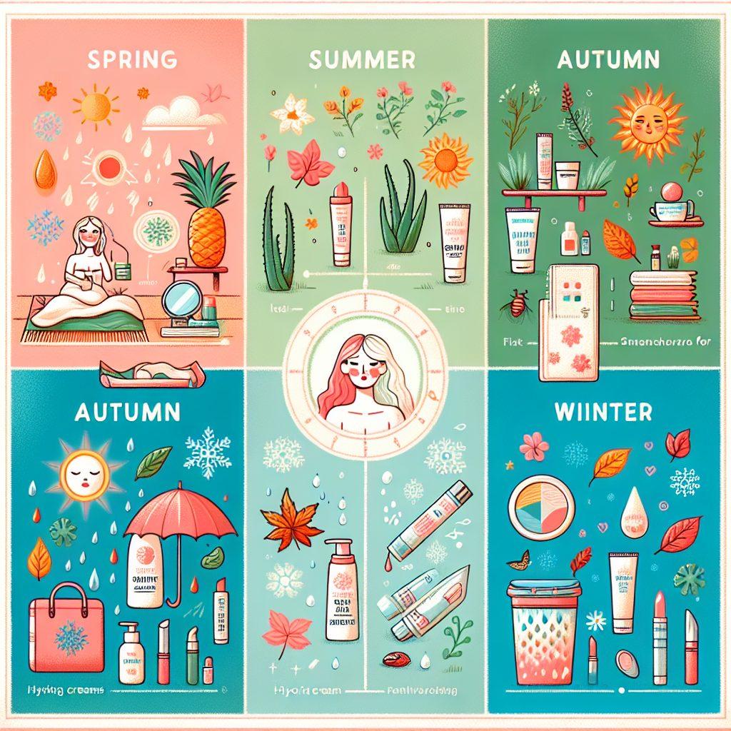 季節に応じたスキンケアのポイント