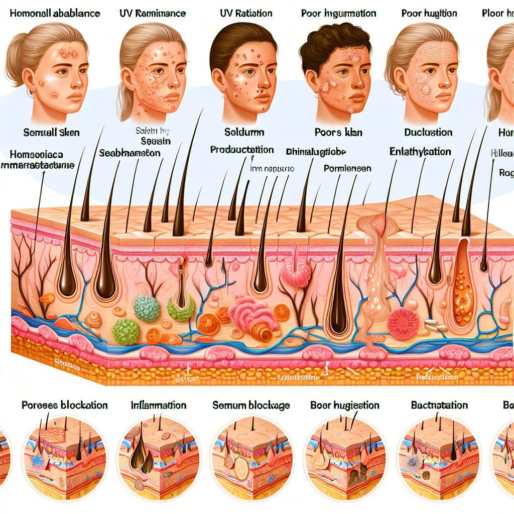 シミの原因とメカニズム