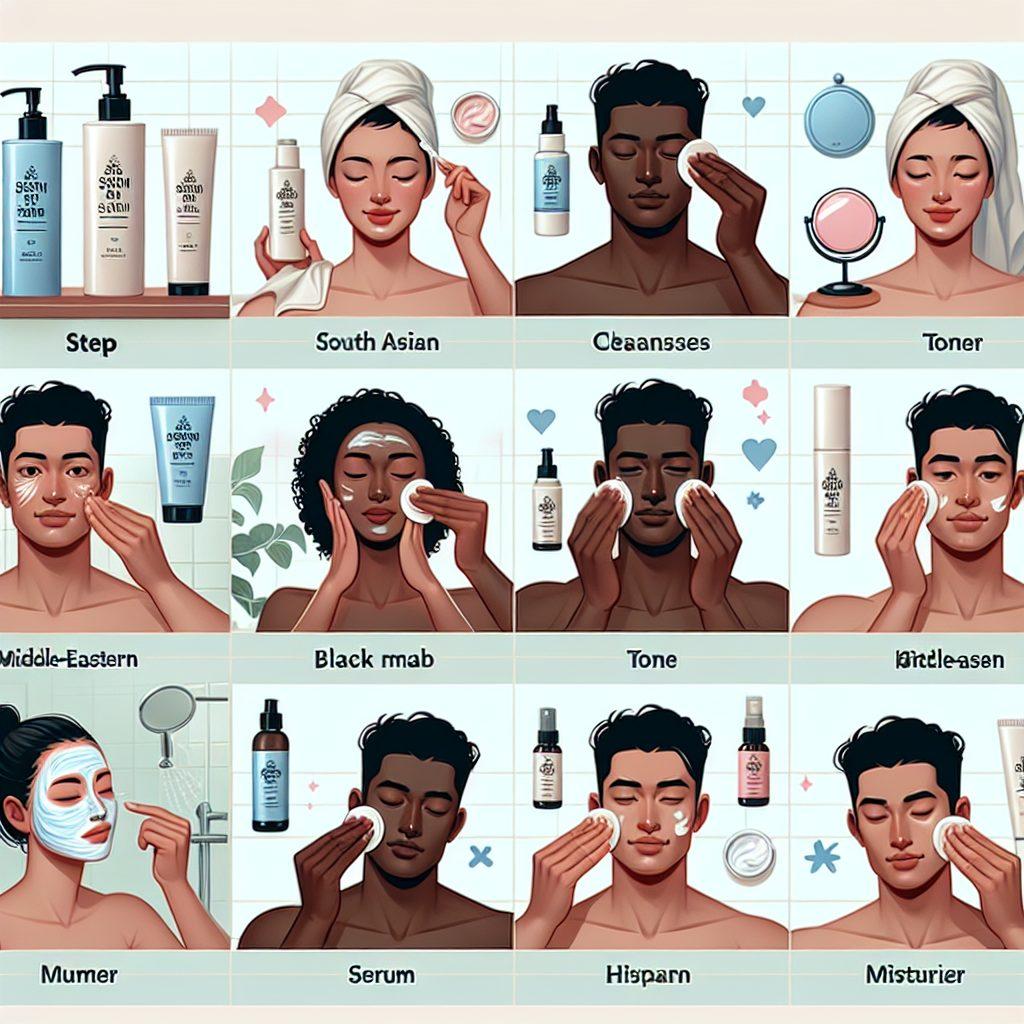 正しいスキンケアのステップ