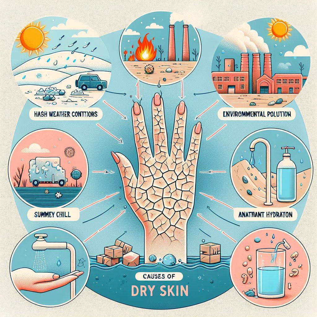 乾燥肌の主な原因