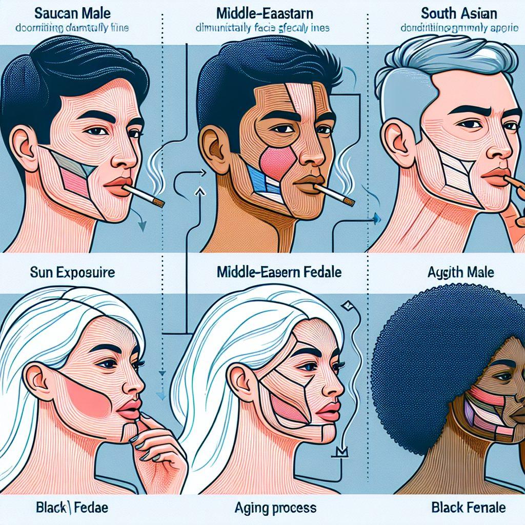 フェイスラインのたるみの主な原因