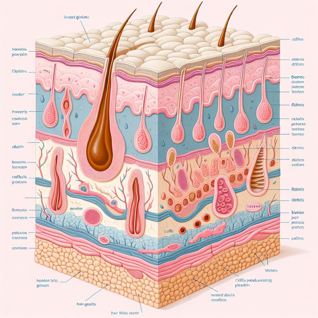 表皮と真皮の役割