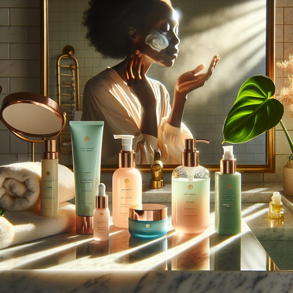 朝のスキンケアルーティン