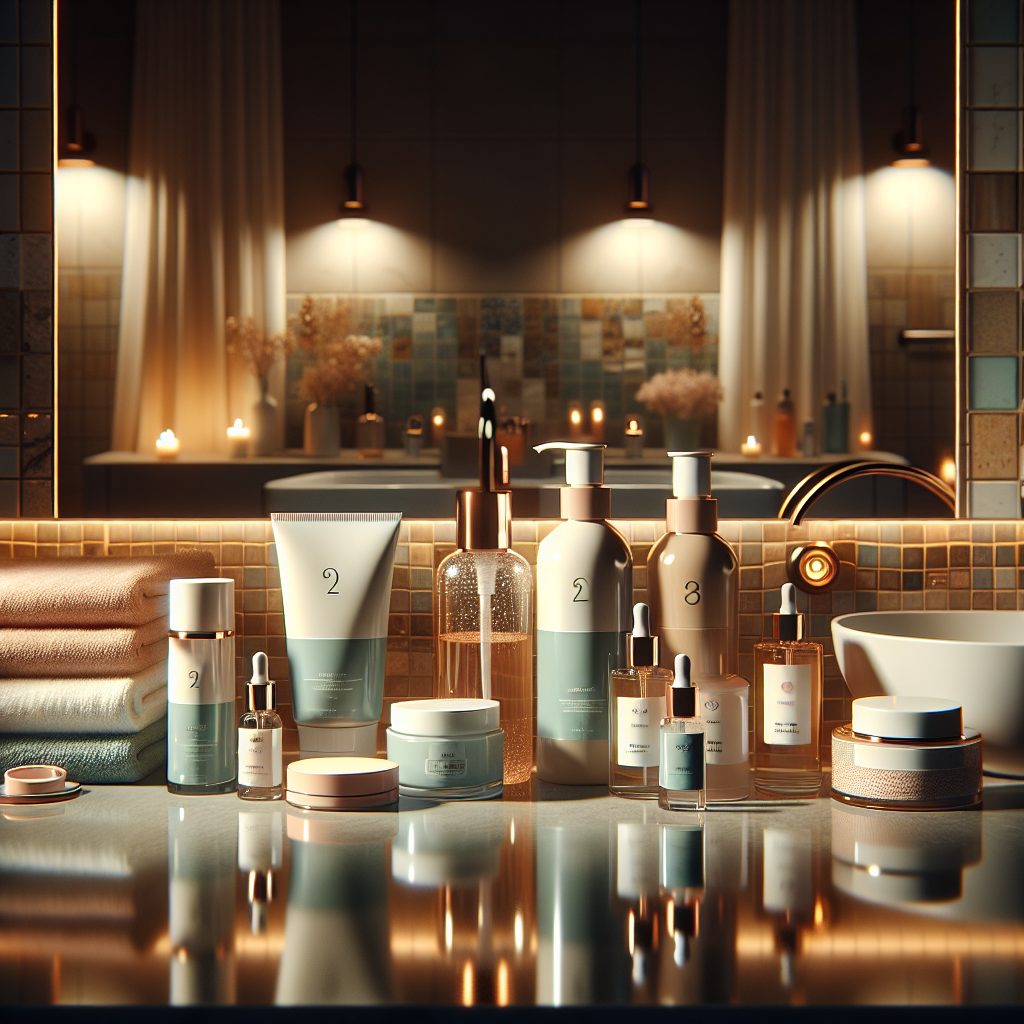 夜のスキンケアルーティン