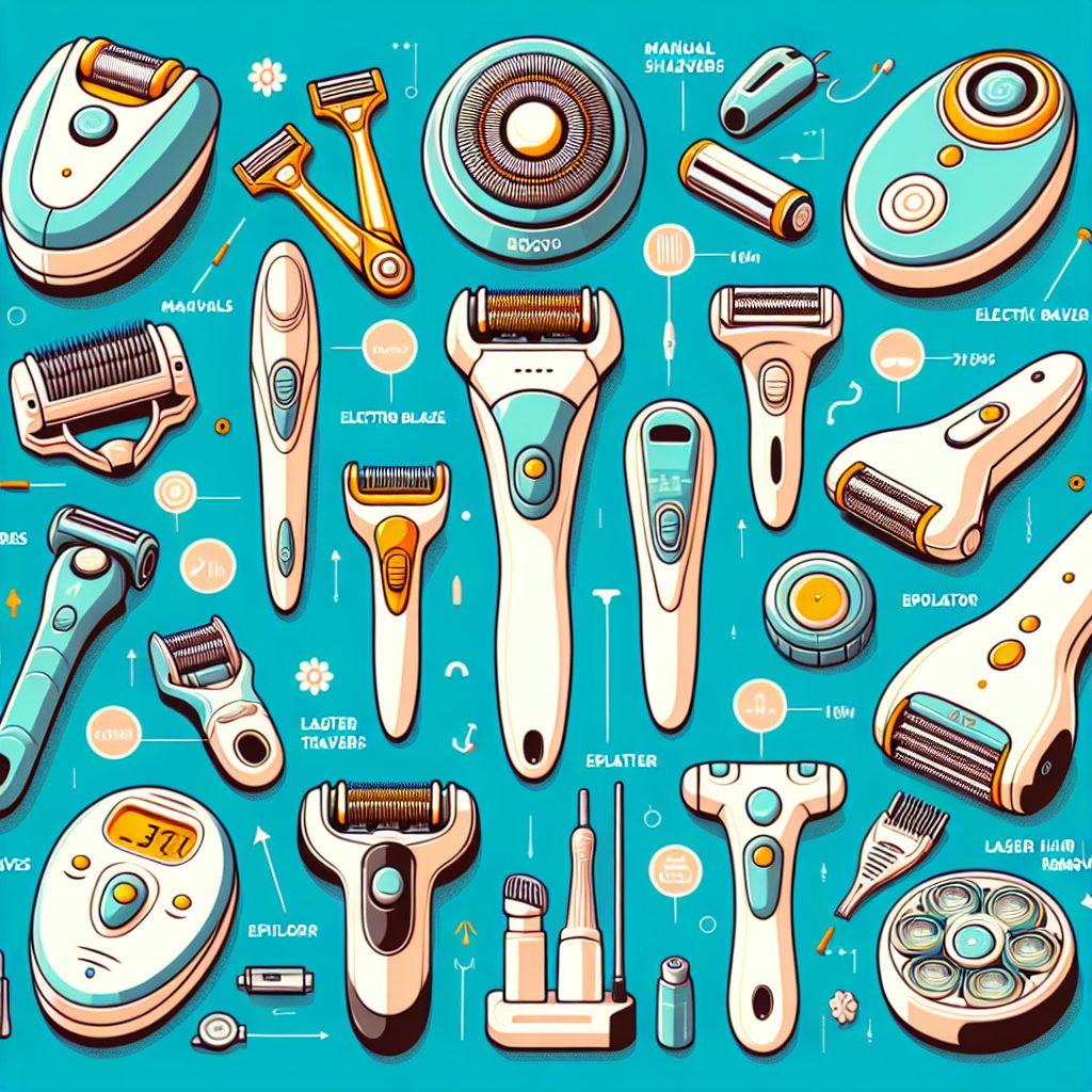 脱毛器の種類と特徴