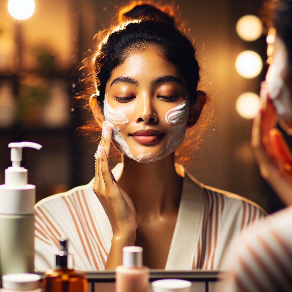 洗顔で肌をリフレッシュ：効果的なテクニック