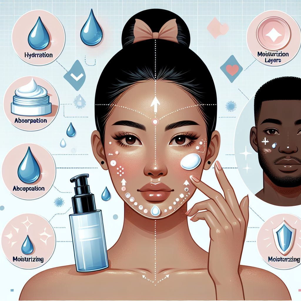 美容液とクリームの使い方：効果を最大限に引き出す