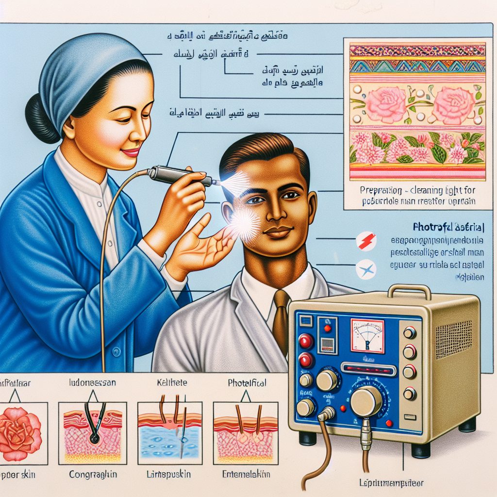 フォトフェイシャルの施術プロセス