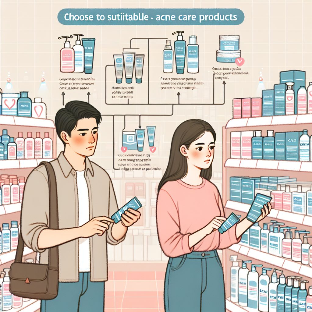 ニキビケア製品の選び方