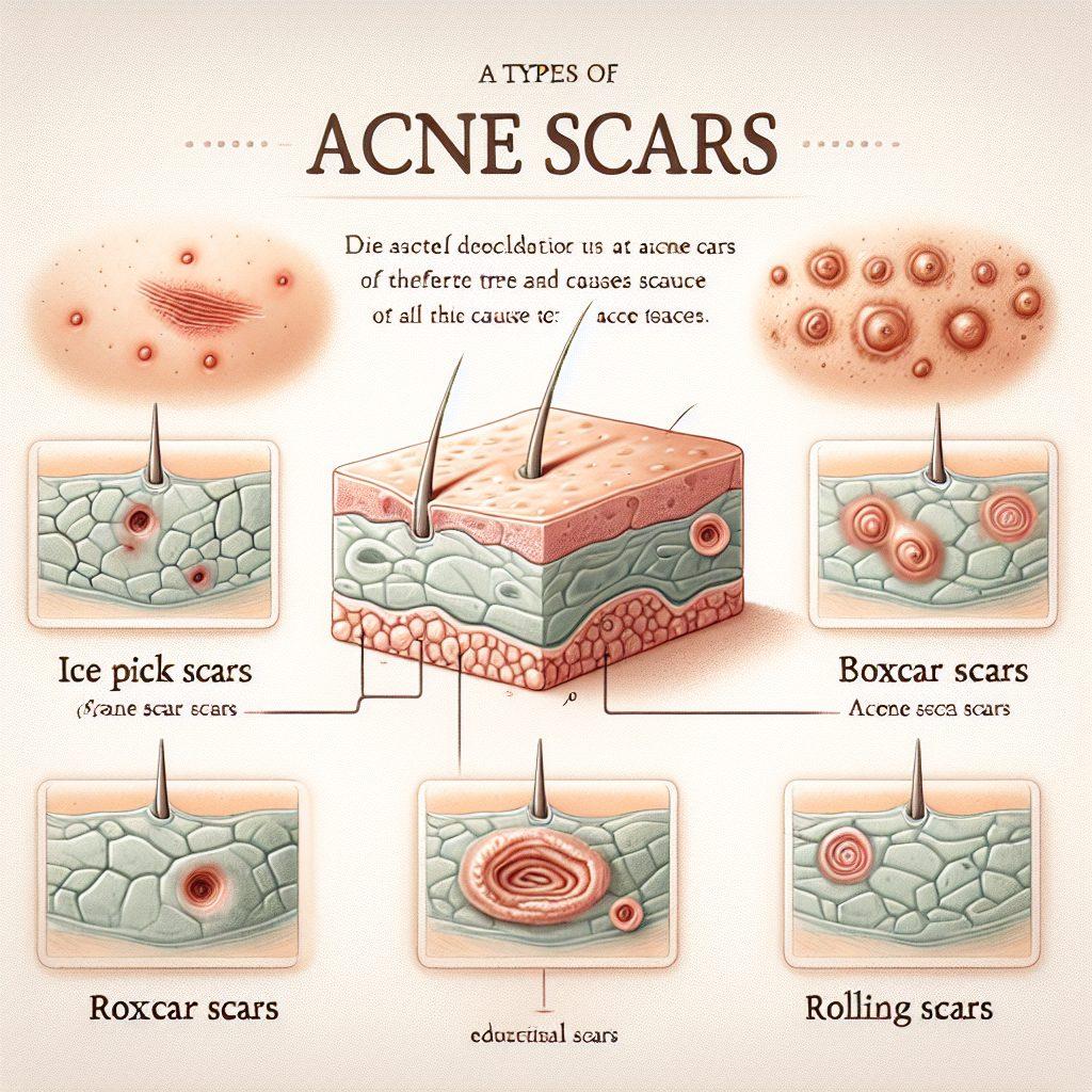 ニキビ跡の種類と原因