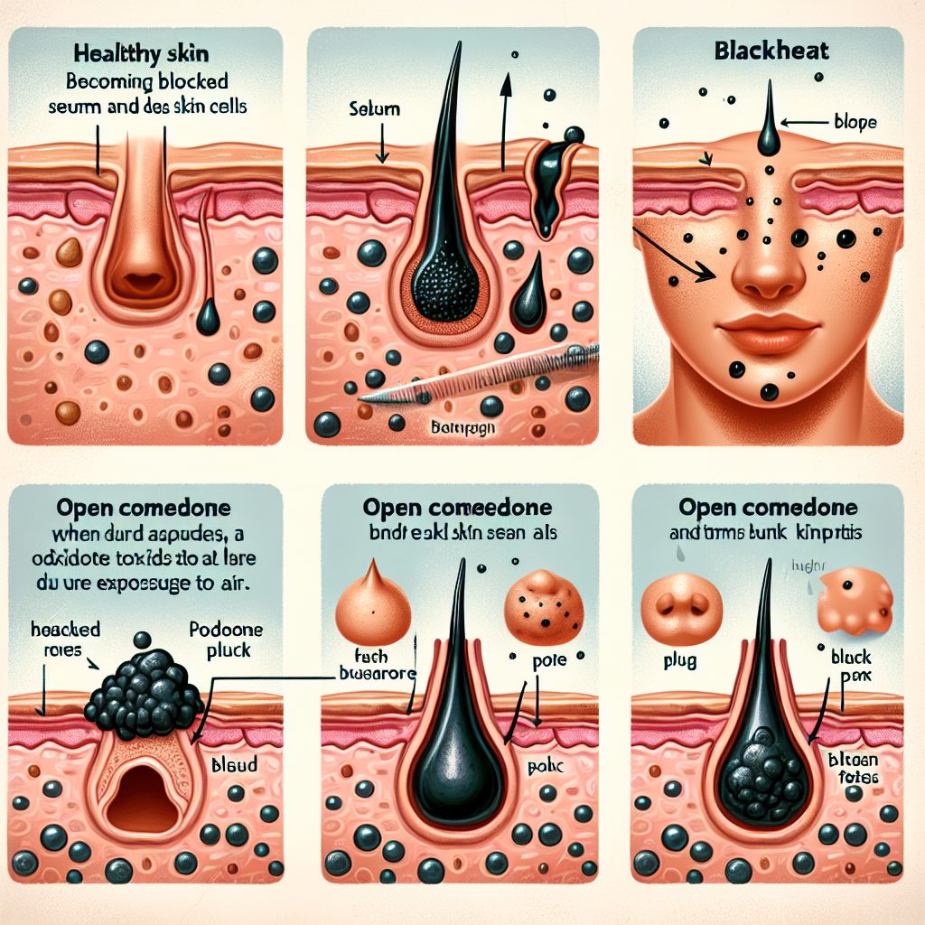 毛穴の黒ずみとその原因