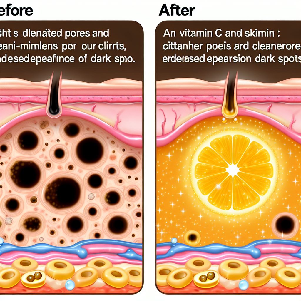 ビタミンCが毛穴に与える影響