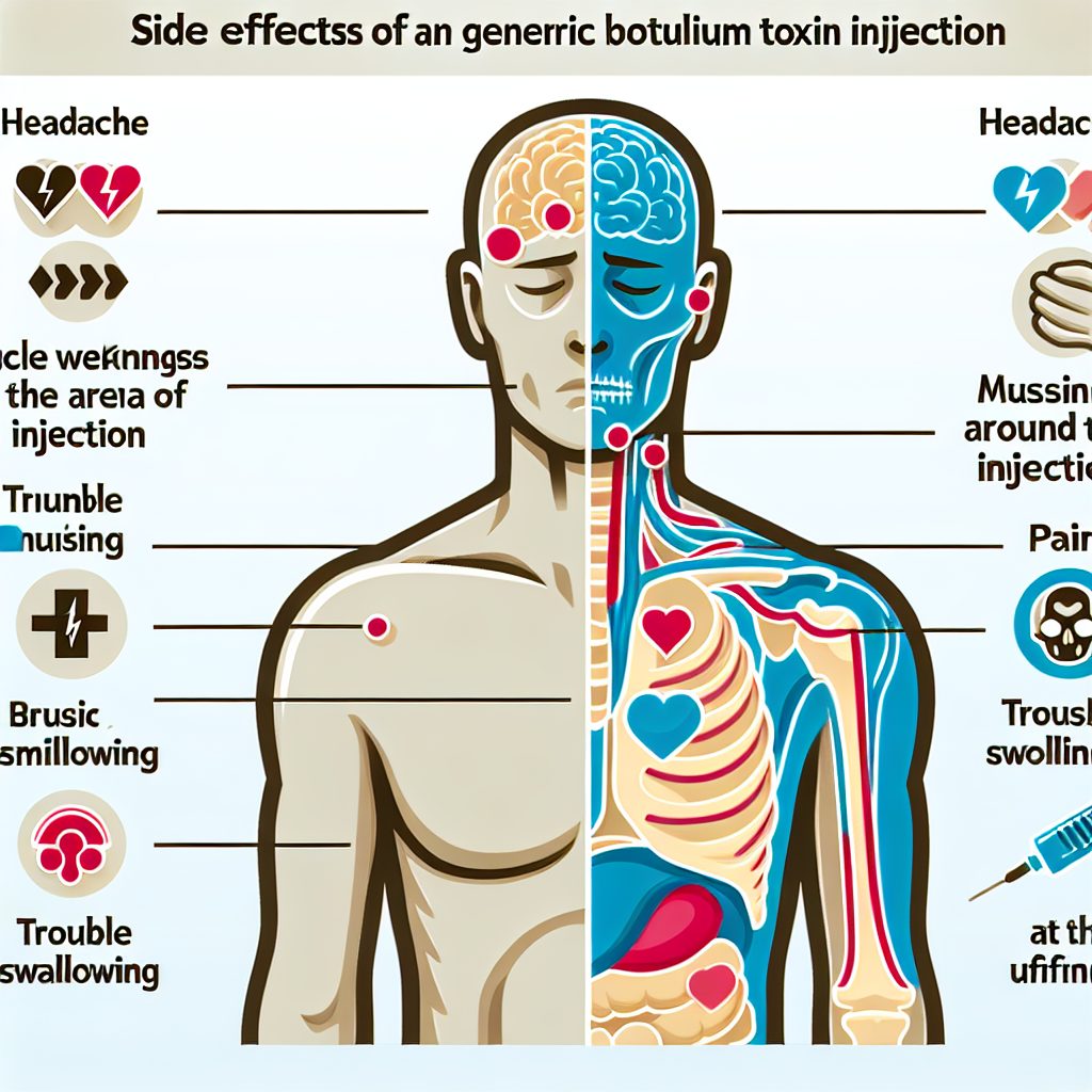 ボトックス注射の一般的な副作用
