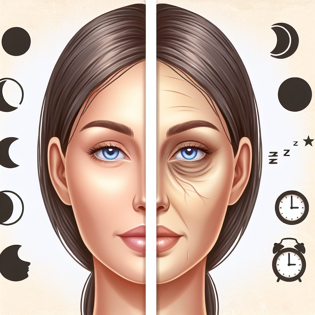 - 睡眠不足が肌に及ぼす悪影響