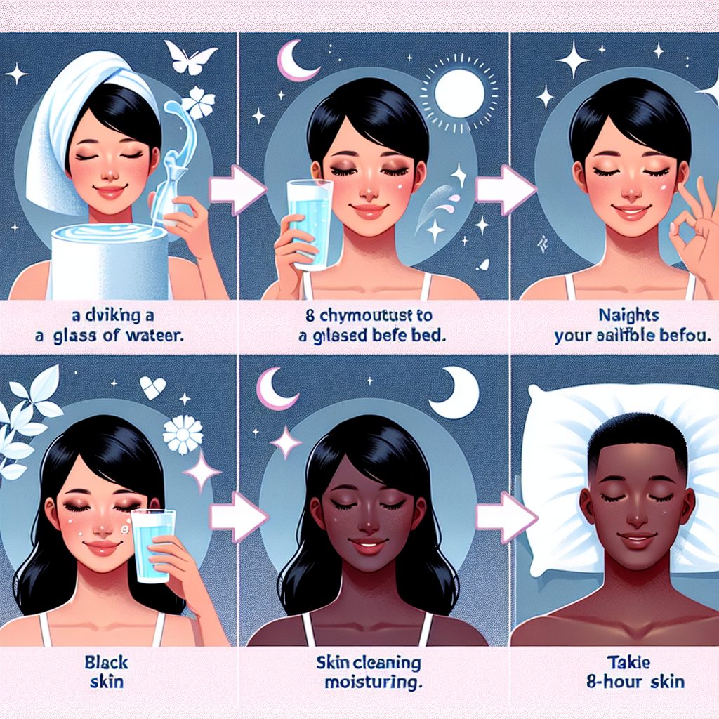 - 美肌を保つための睡眠習慣