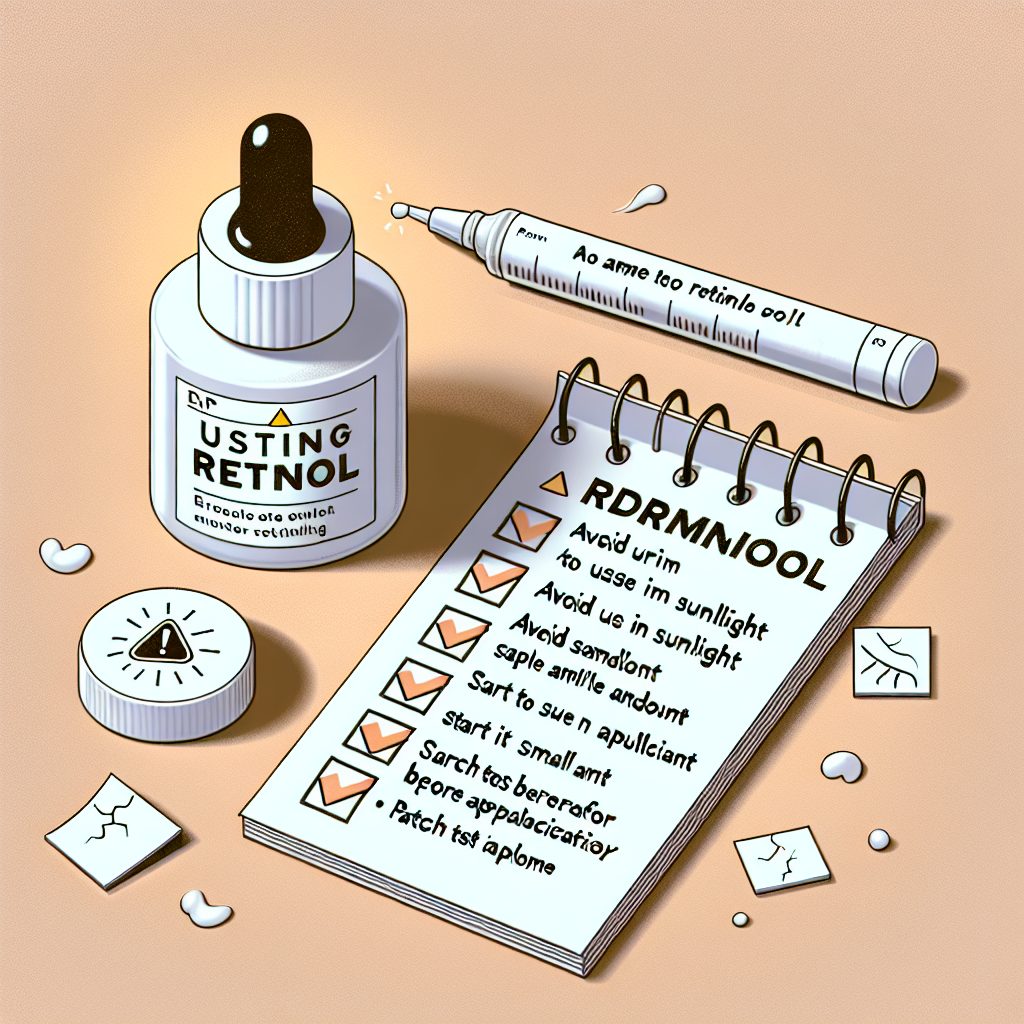 レチノール使用時の注意点
