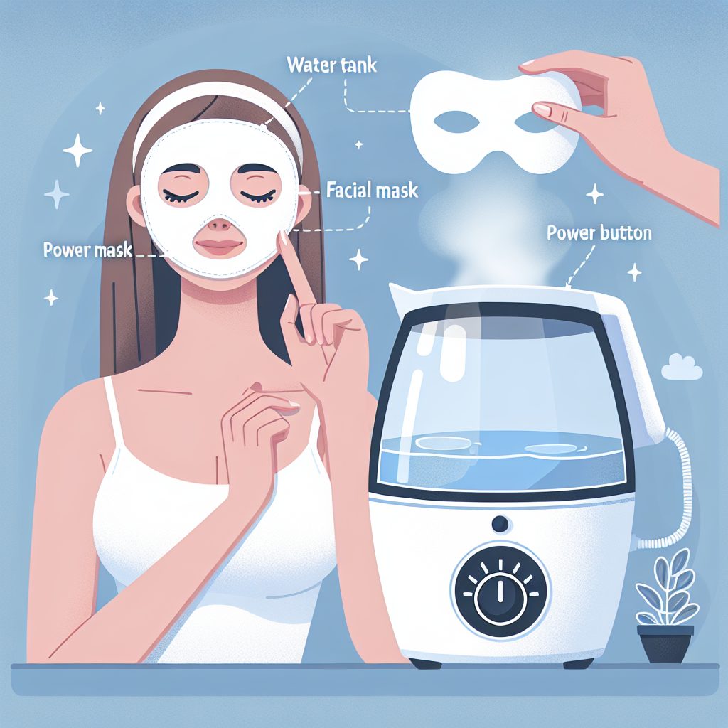 フェイススチーマーの基本的な使い方