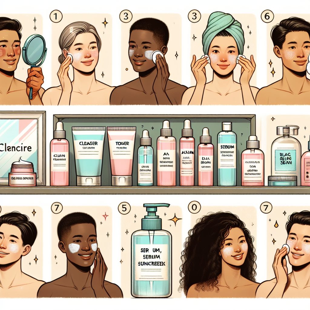 スキンケア製品の選び方と使用法