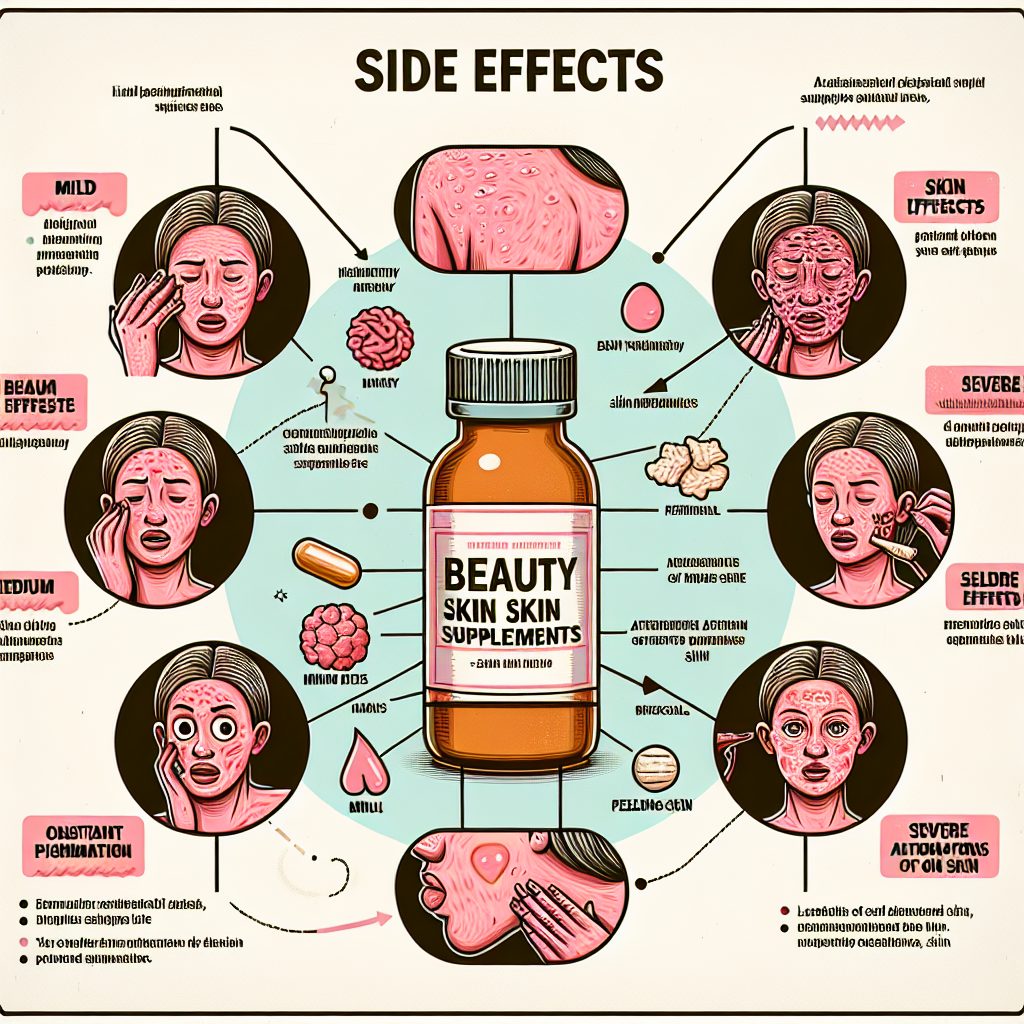 美肌サプリの一般的な副作用