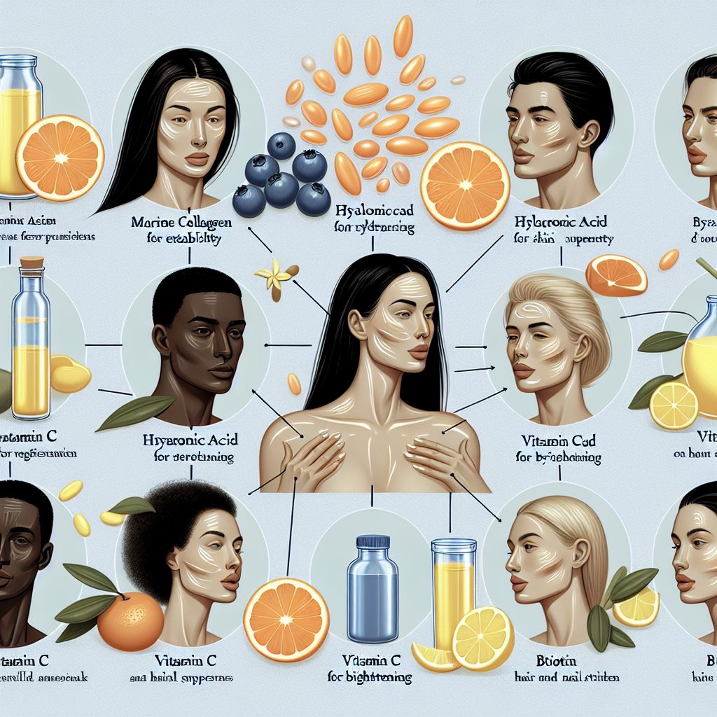 美肌サプリの成分とその影響