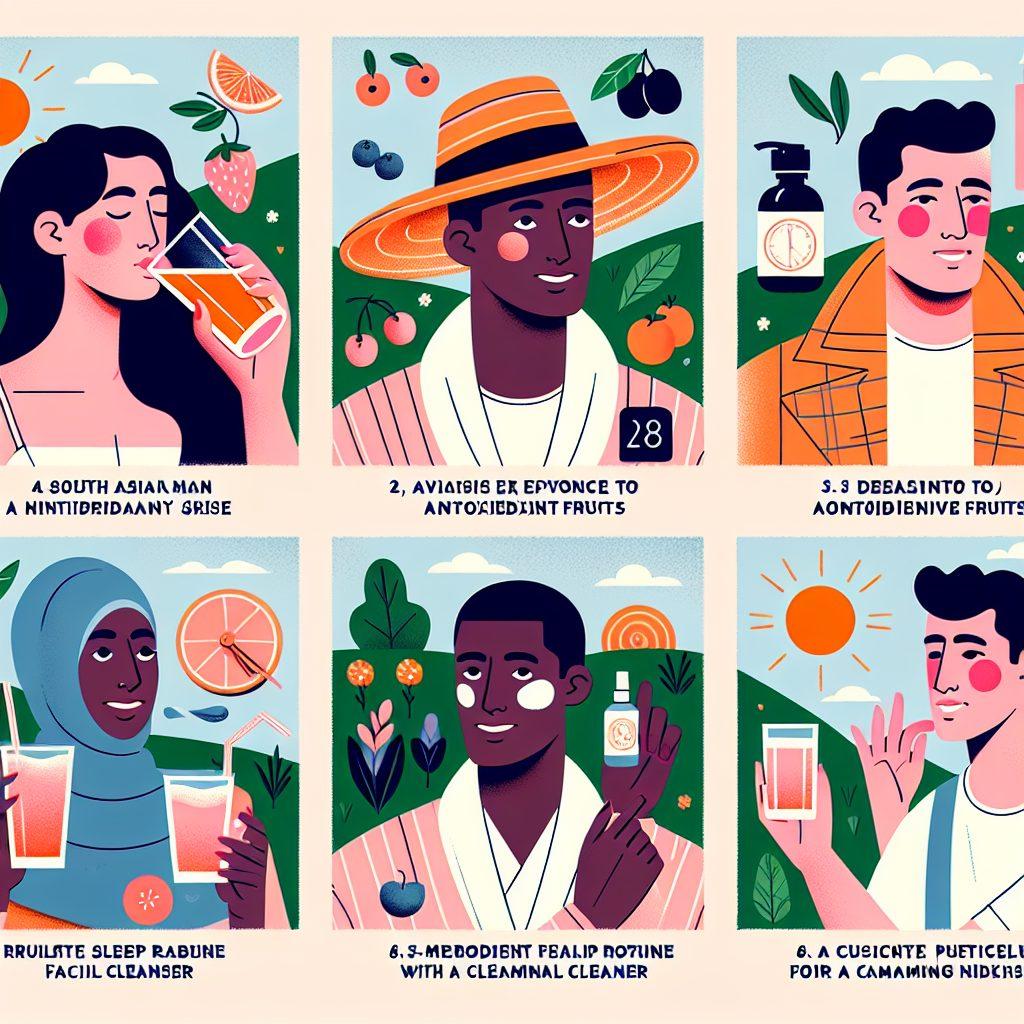 美肌を育てるための生活習慣