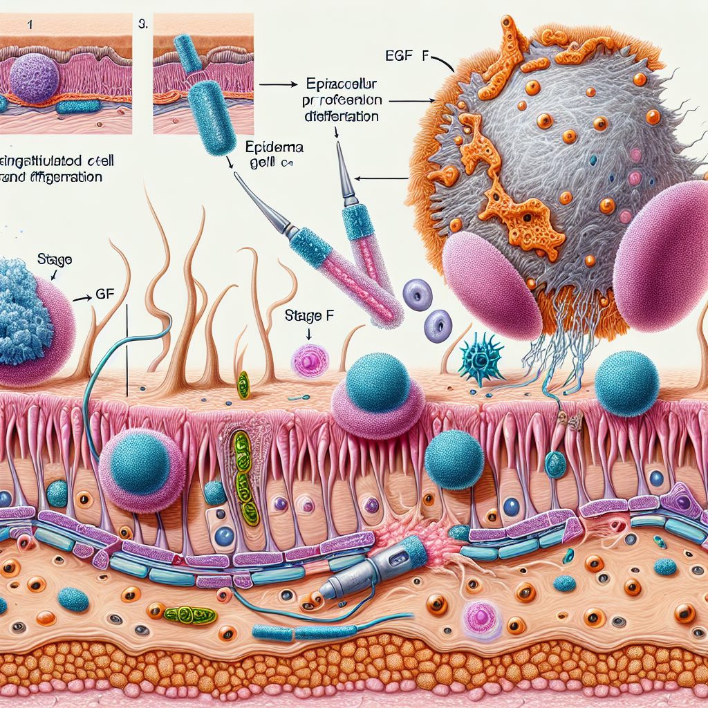 肌再生におけるEGFの役割