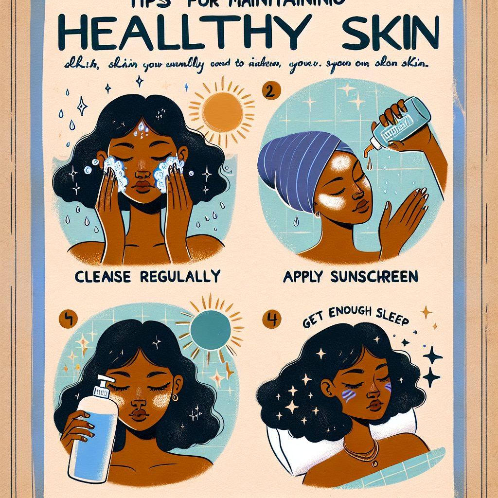 - 健康な肌を保つためのポイント