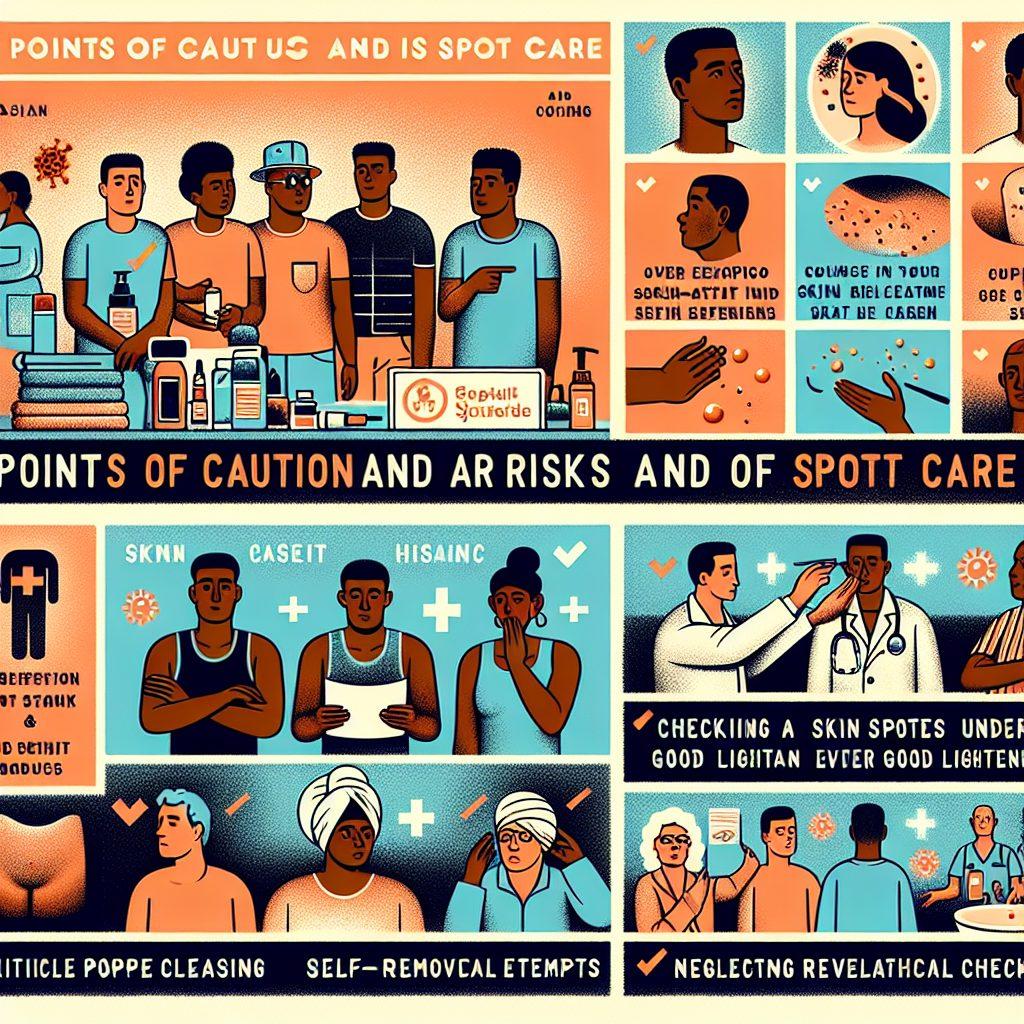 シミケアの注意点とリスク