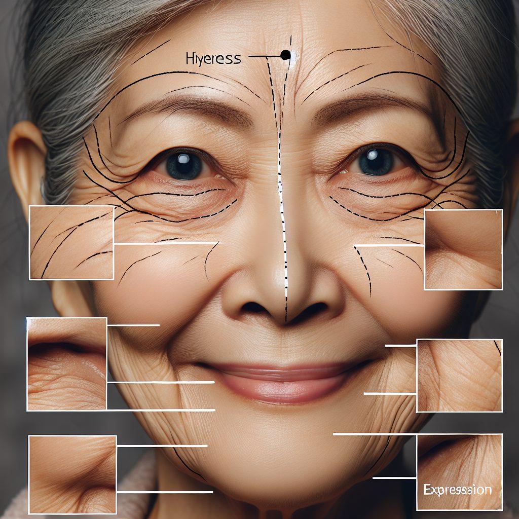 表情ジワとは？