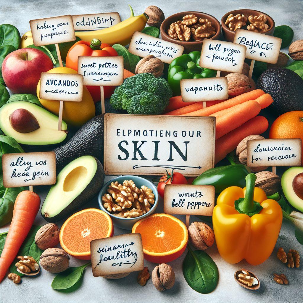 肌の健康を促進する食材