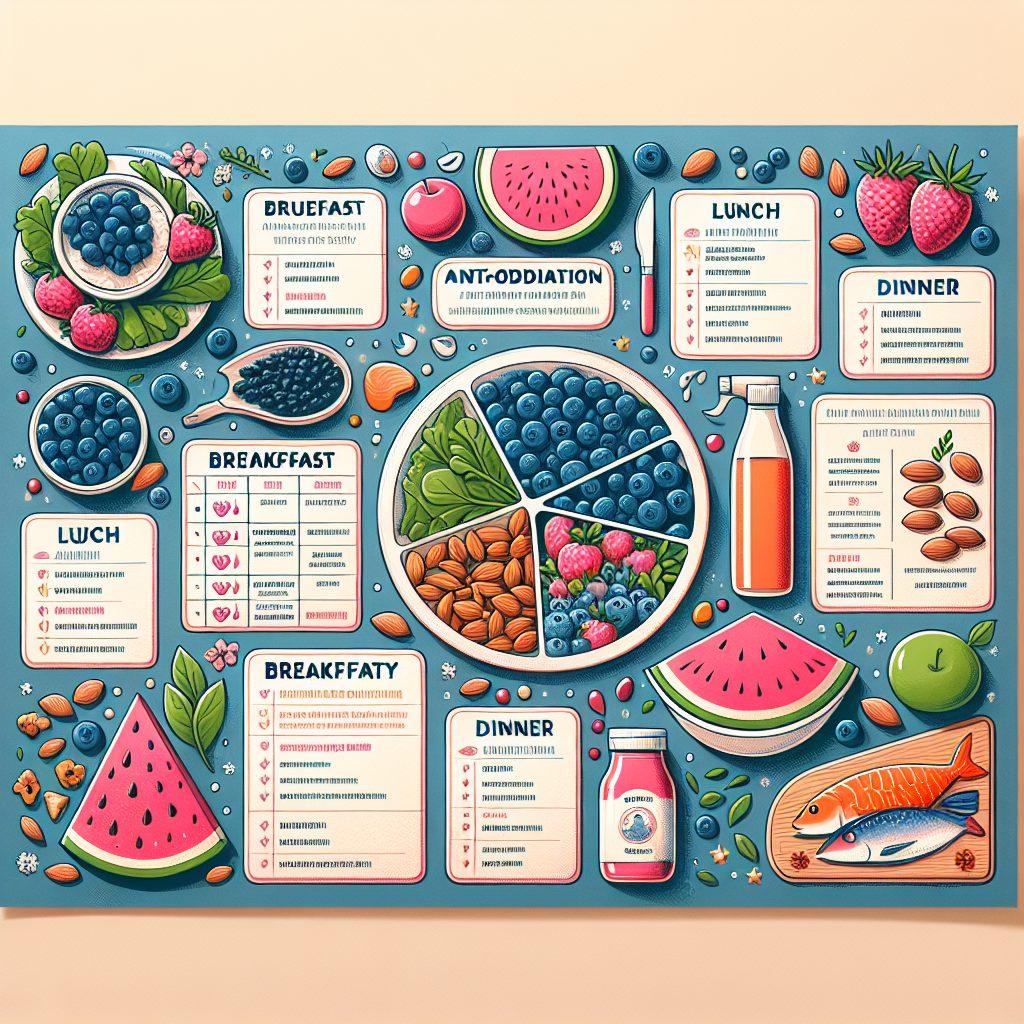 美肌のための食事プラン例