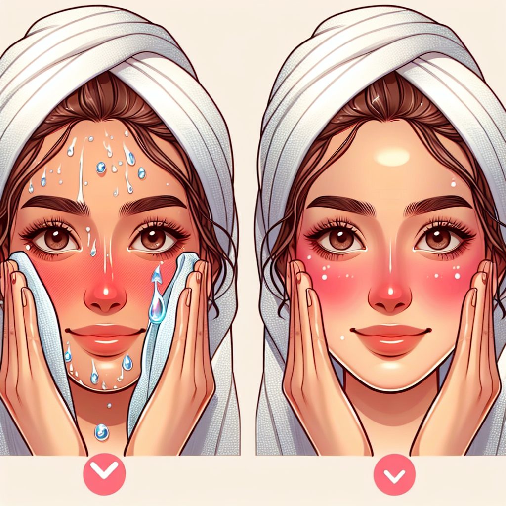 熱いお湯での洗顔がもたらす影響