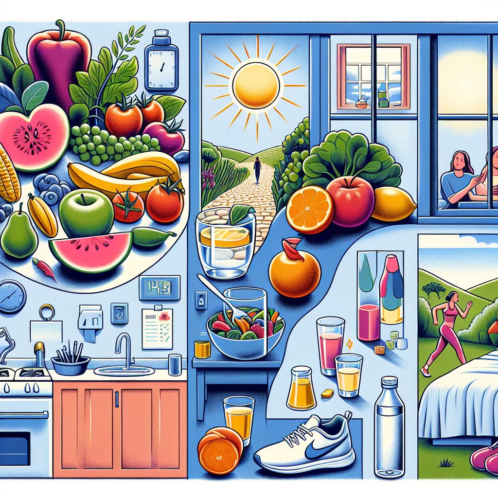 生活習慣の改善で肌の健康をサポート