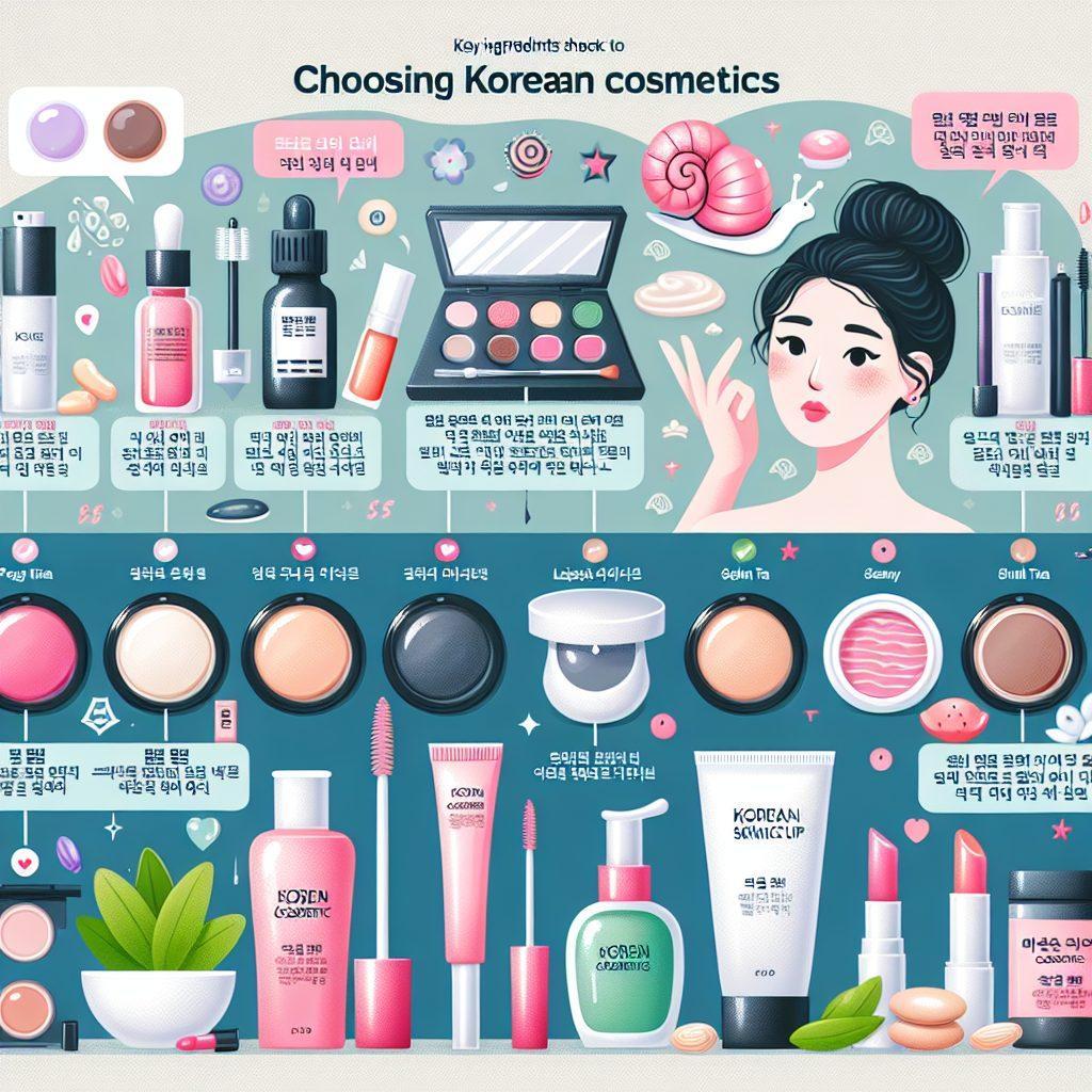 - 韓国コスメの選び方：成分チェックポイント