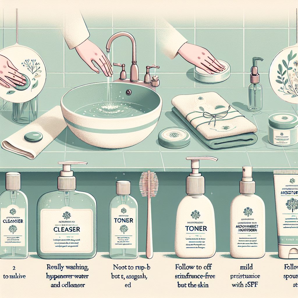 - 敏感肌を守るスキンケアルーティン