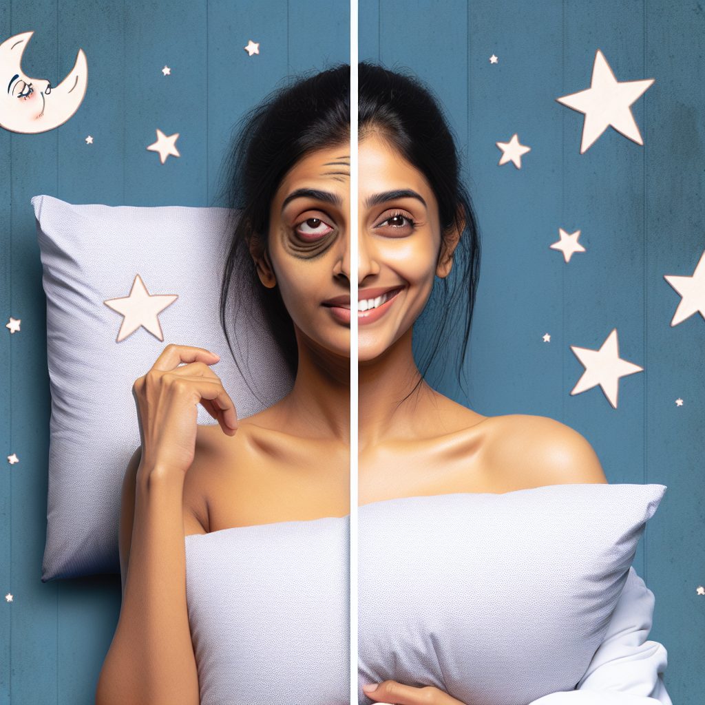 快眠の重要性と美肌への影響