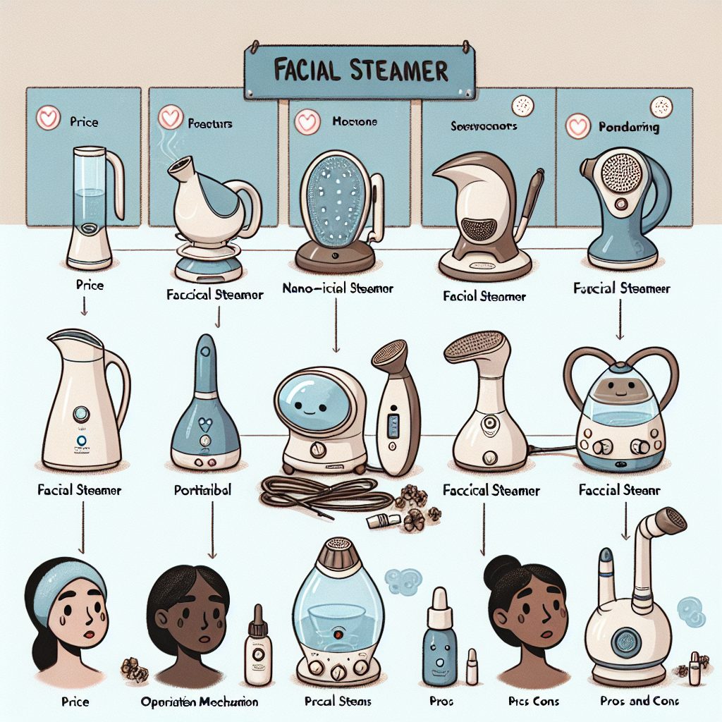 フェイススチーマーの選び方