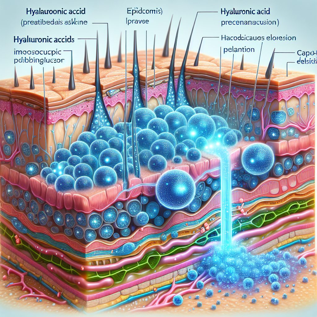 ヒアルロン酸の肌への浸透メカニズム