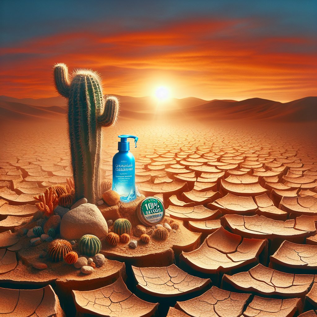 保湿不足のスキンケア