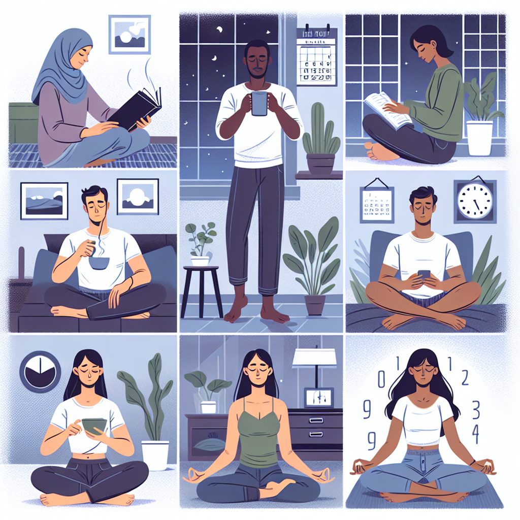 快眠を促す生活習慣の見直し