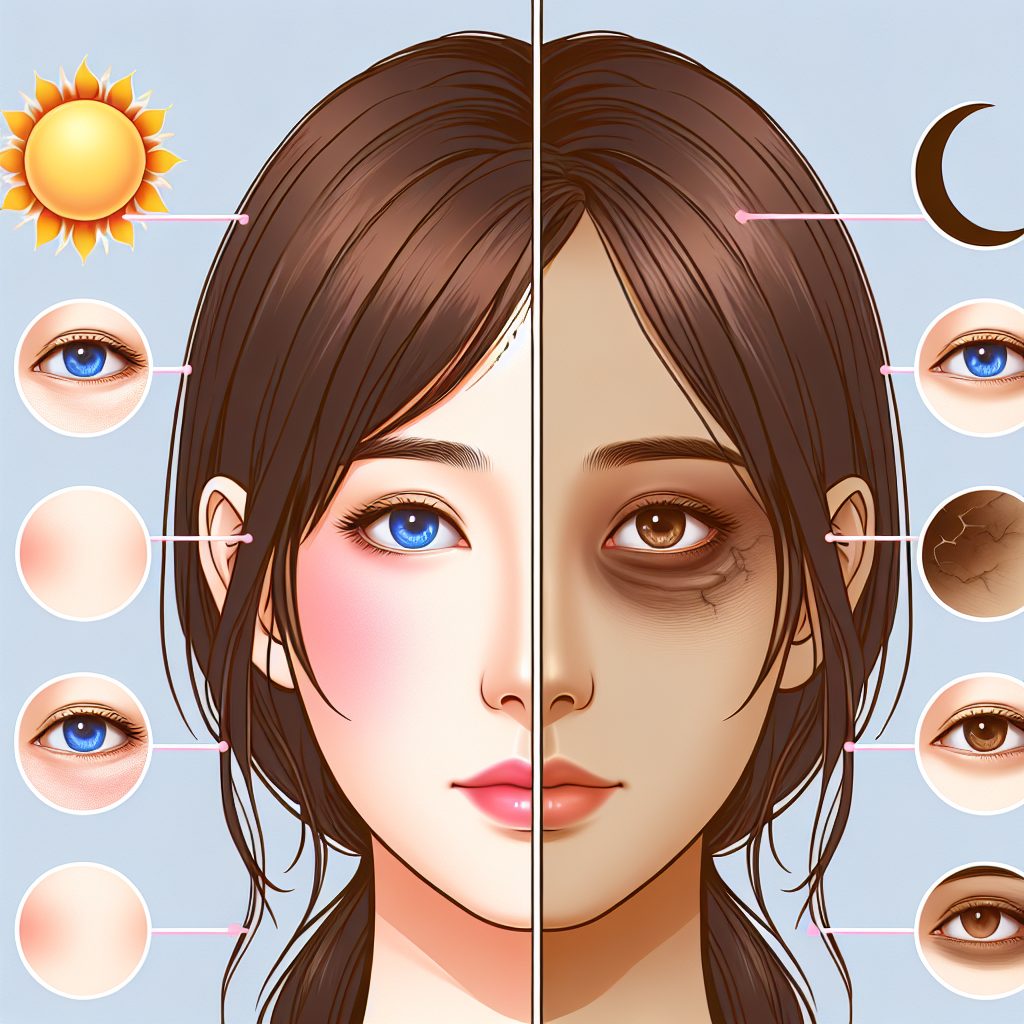 寝不足が肌に与える影響