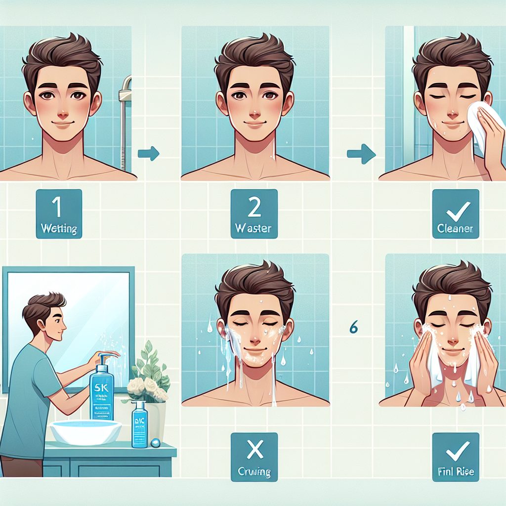 正しい洗顔方法