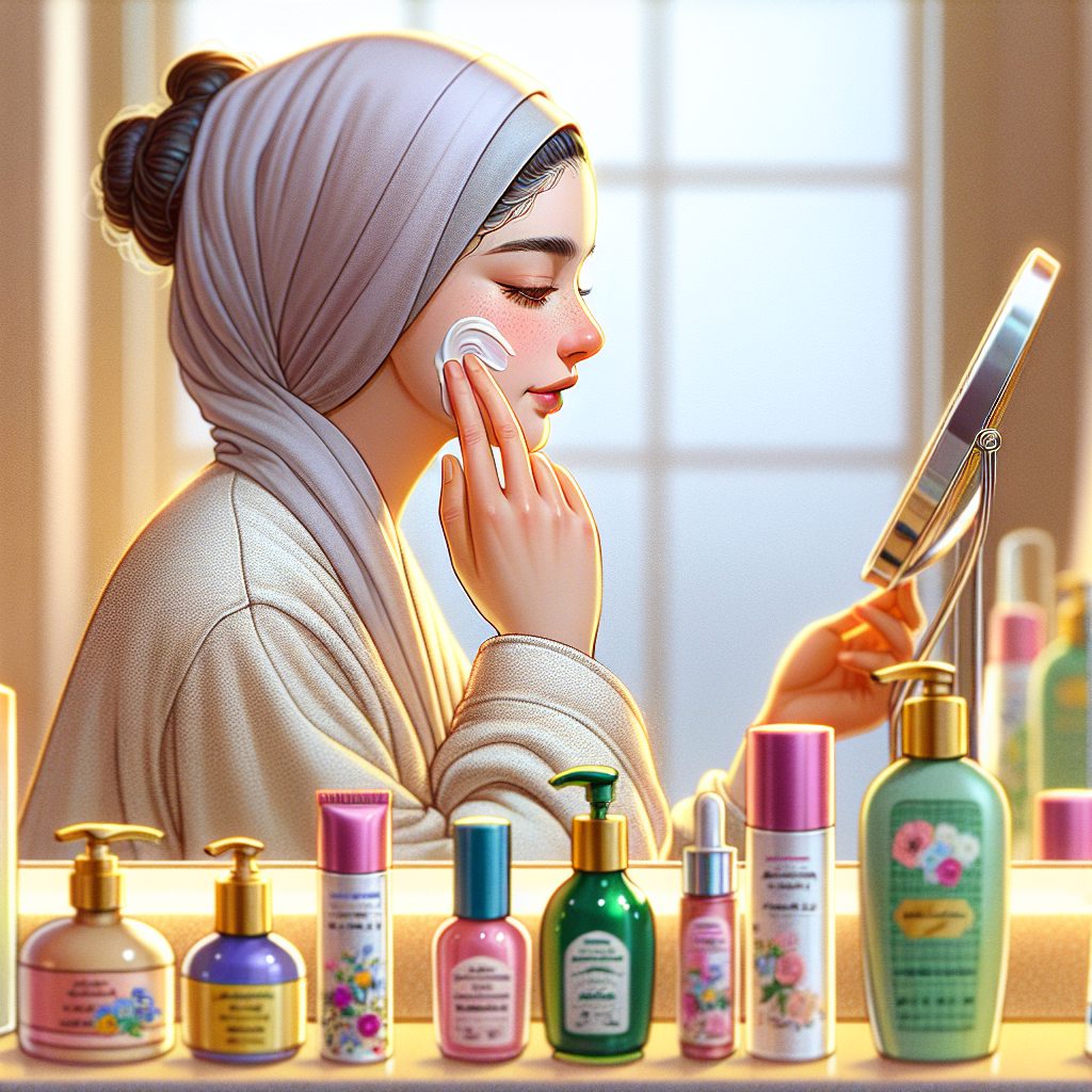 洗顔後のスキンケア