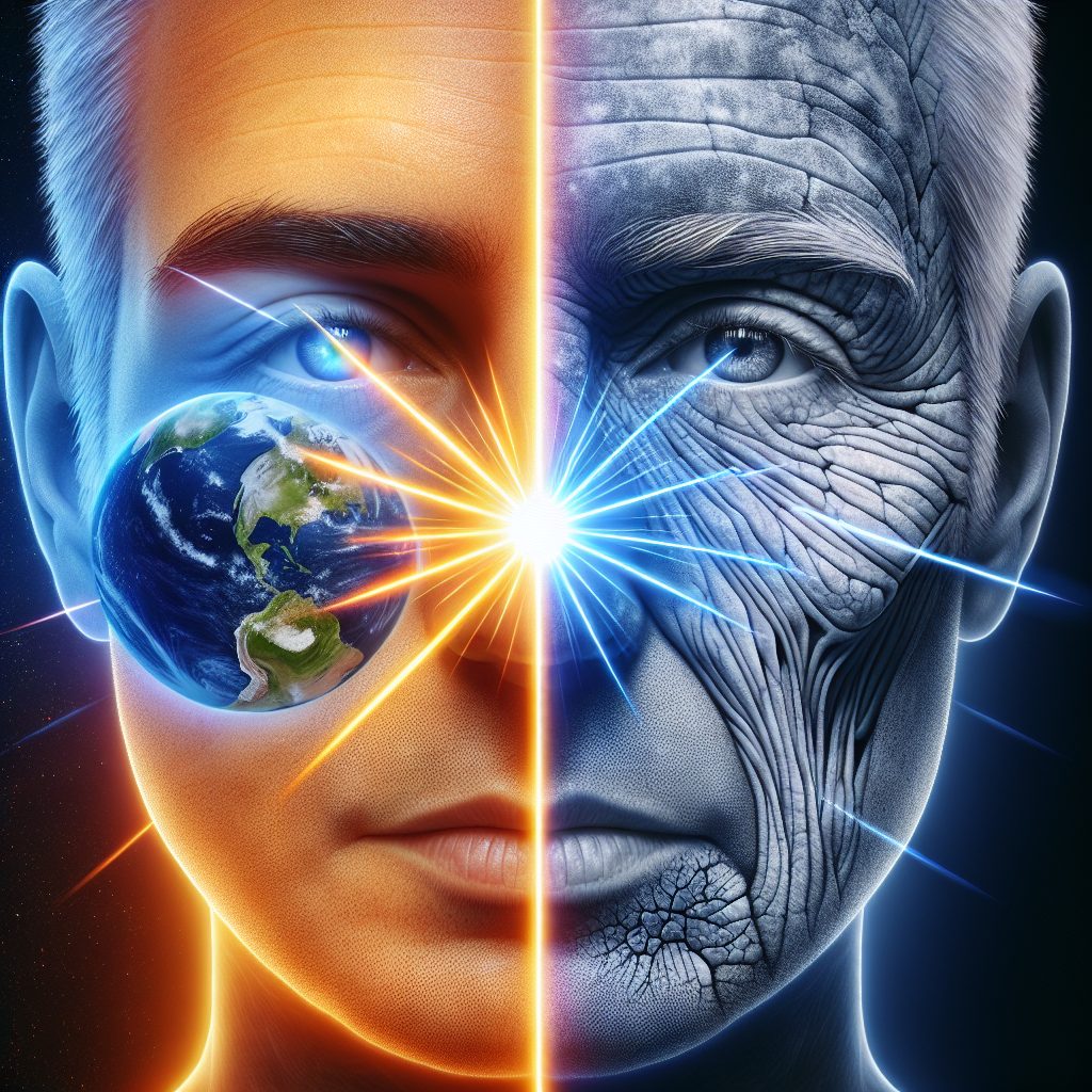 - 紫外線と肌老化の関係