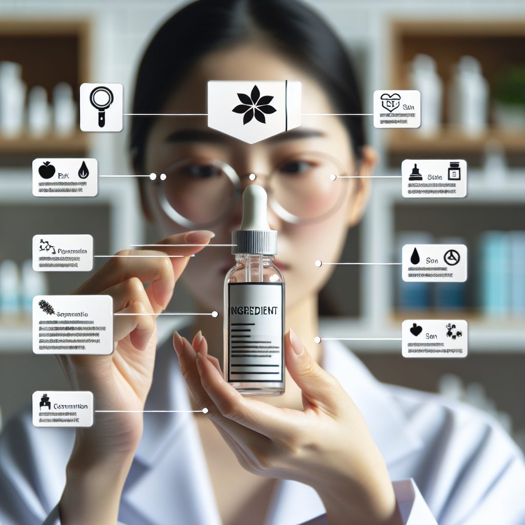 美容液に含まれる成分の確認ポイント