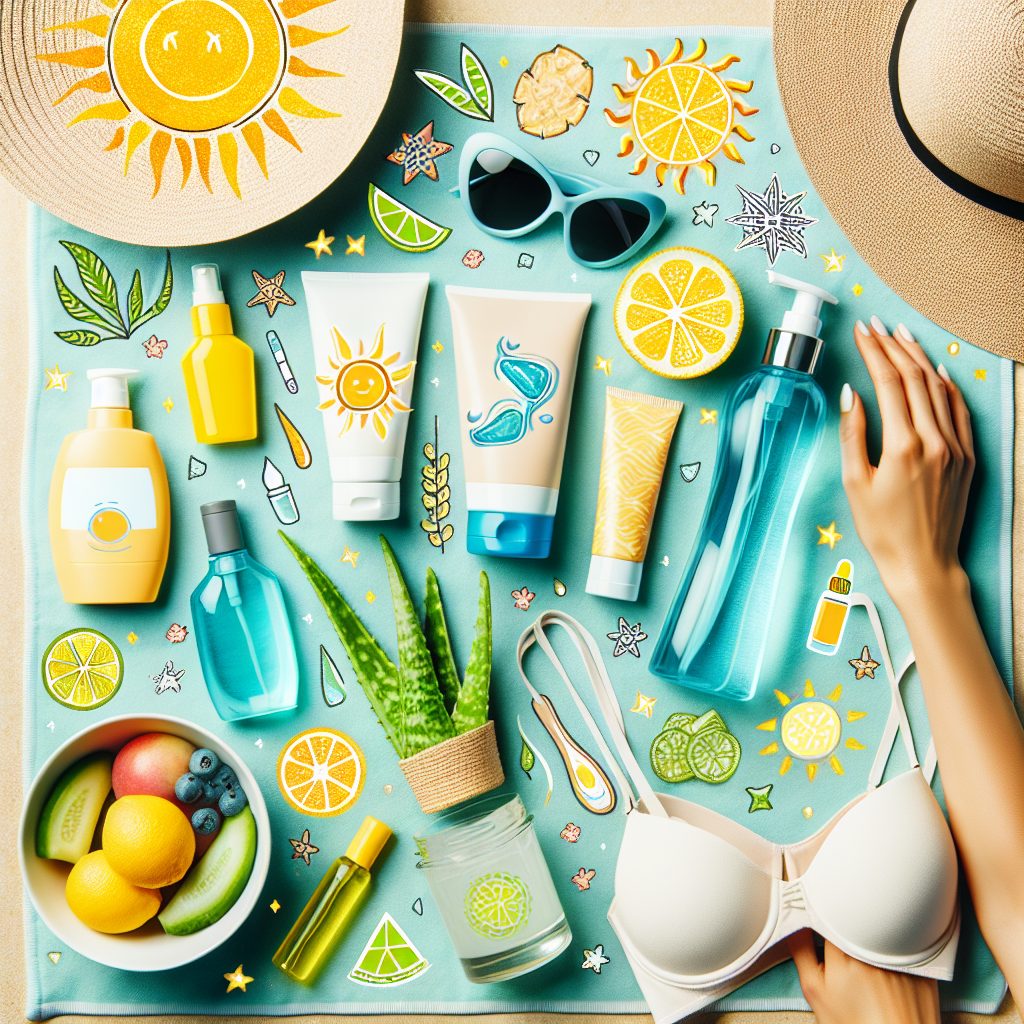 夏のゆらぎ肌対策