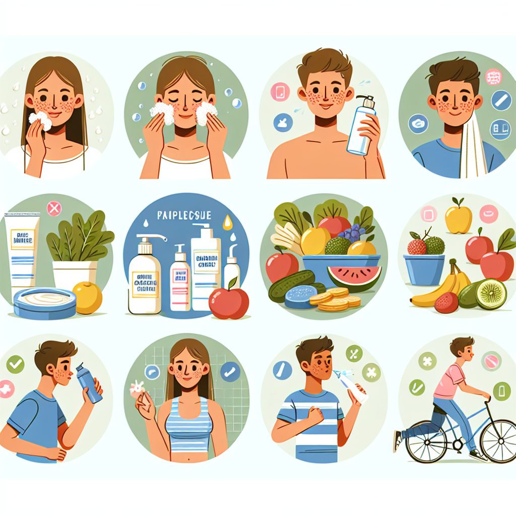 思春期ニキビの予防方法